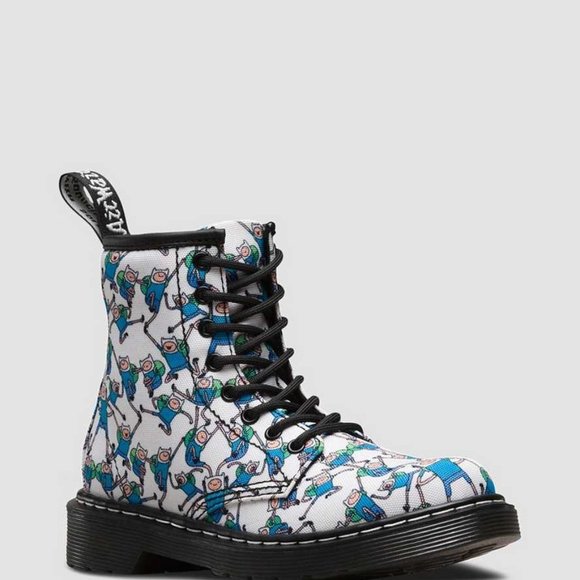 Dr. Martens Other - Dr Martens 1460 Kids Size 12 Adventure Time Finn Print Air Wair Bouncing Soles
